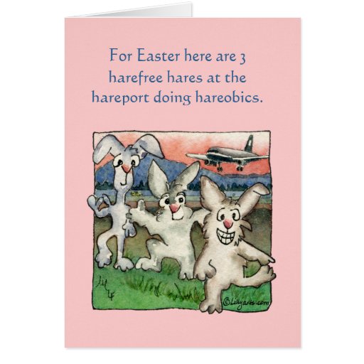 Happy Easter Puns With Buns Funny Cards Zazzle