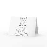 Happy Easter Rabbit cards