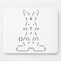 Happy Easter Rabbit Mousepads