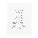 Happy Easter Rabbit postcards