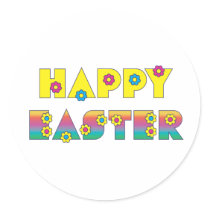 Happy Easter stickers