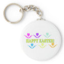 Happy Easter-Tulips 1 keychains