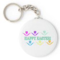Happy Easter-Tulips 2 keychains