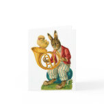 Happy Easter With French Horn Cards