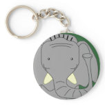 HAPPY ELEPHANT KEYCHAIN