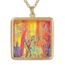 Happy Elephant Parade Necklace