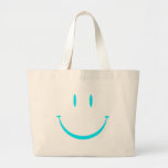 Happy Face: Aqua Bags