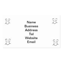 Happy Face business cards