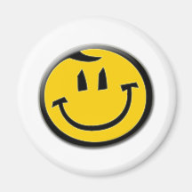 Happy Face Fridge Magnets