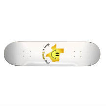 Happy Face - Have a Texas Day! Skate Board Decks