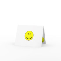Happy Face Note Card