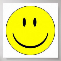 Happy Face Print