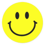 Happy Face Stickers
