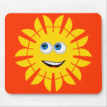 HAPPY FACE SUN MOUSEPAD
