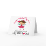 Happy Fairy Big Sister To Be T-shirt cards