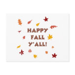 Happy fall ya'll! postcards