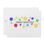 Happy Family Day! invitations