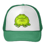 happy fat frog, <TEXT> Mesh Hats