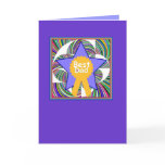 Happy Fathers Day. BEST DAD greeting card