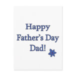 Happy Father's Day Dad Post Cards