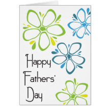 Happy Fathers' Day - Flowers Cards