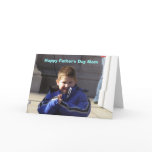 Happy Fathers Day Mum Card