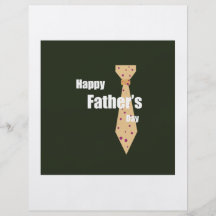 Happy Fathers Day Personalised Flyer