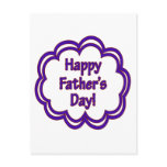 Happy Father's Day Post Card