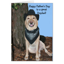 Happy Father's Day Stepdad Greeting Card