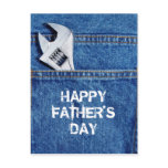 Happy Father's Day Tool Postcard