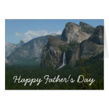 Happy Father's Day Yosemite Card