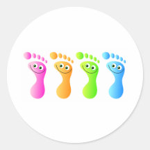 Happy Feet Stickers