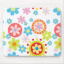 Happy flowers and dots use pads