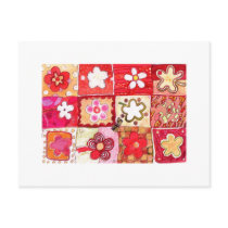 Happy Flowers Postcard