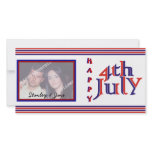 Happy Fourth 4th of July photo card photo cards