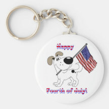 Happy Fourth of July! Keychain