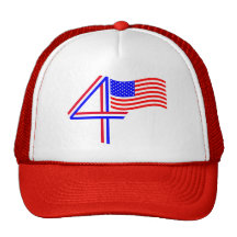 Happy Fourth of July! Mesh Hats