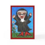 Happy Funky Preachin' Nun - card