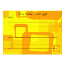 HAPPY GIFTING IDEAS PERSONALIZED INVITATION