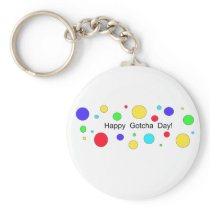 Happy Gotcha Day! Key Chain