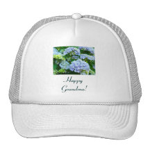 Happy Grandma! sports hat Summer Floral hats