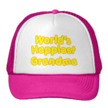 Happy Grandmothers :  Worlds Happiest Grandma Hats