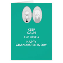 Happy Grandparents Day Keep calm Cards