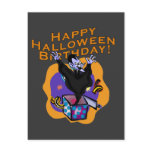 Happy Halloween Birthday! postcards
