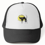Happy Halloween Black Cat hats