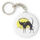 Happy Halloween Black Cat keychains