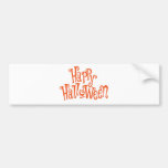 Happy Halloween Bumper Stickers