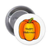 Happy Halloween Button