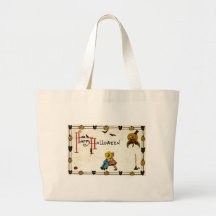 Happy Halloween Canvas Bags