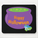 Happy Halloween Cauldron mousepads